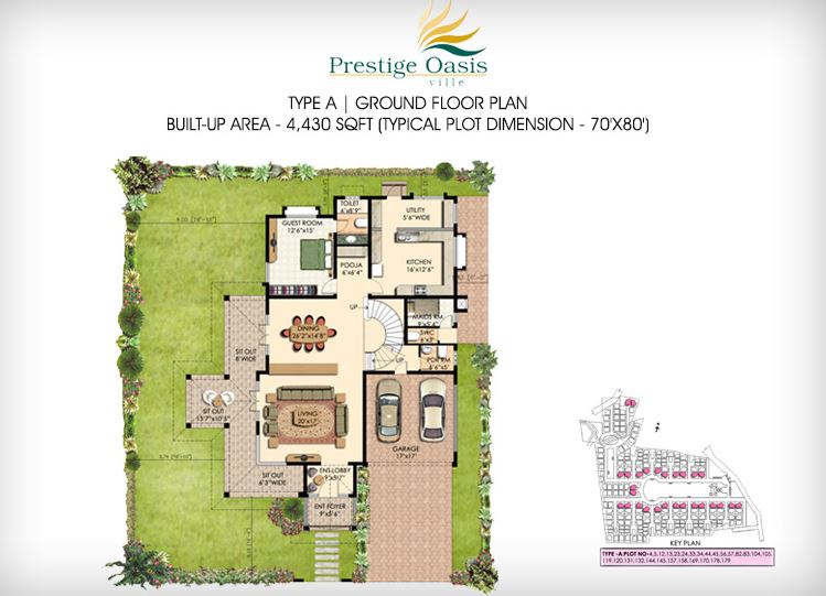 prestige-oasis-type-A-villa-floorplan