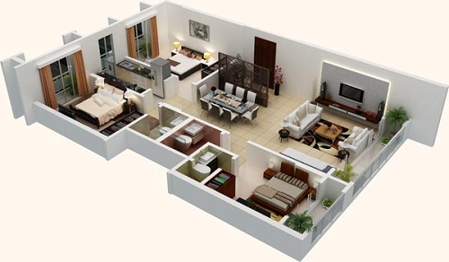 Prestige Song of the South 3 bhk featured image